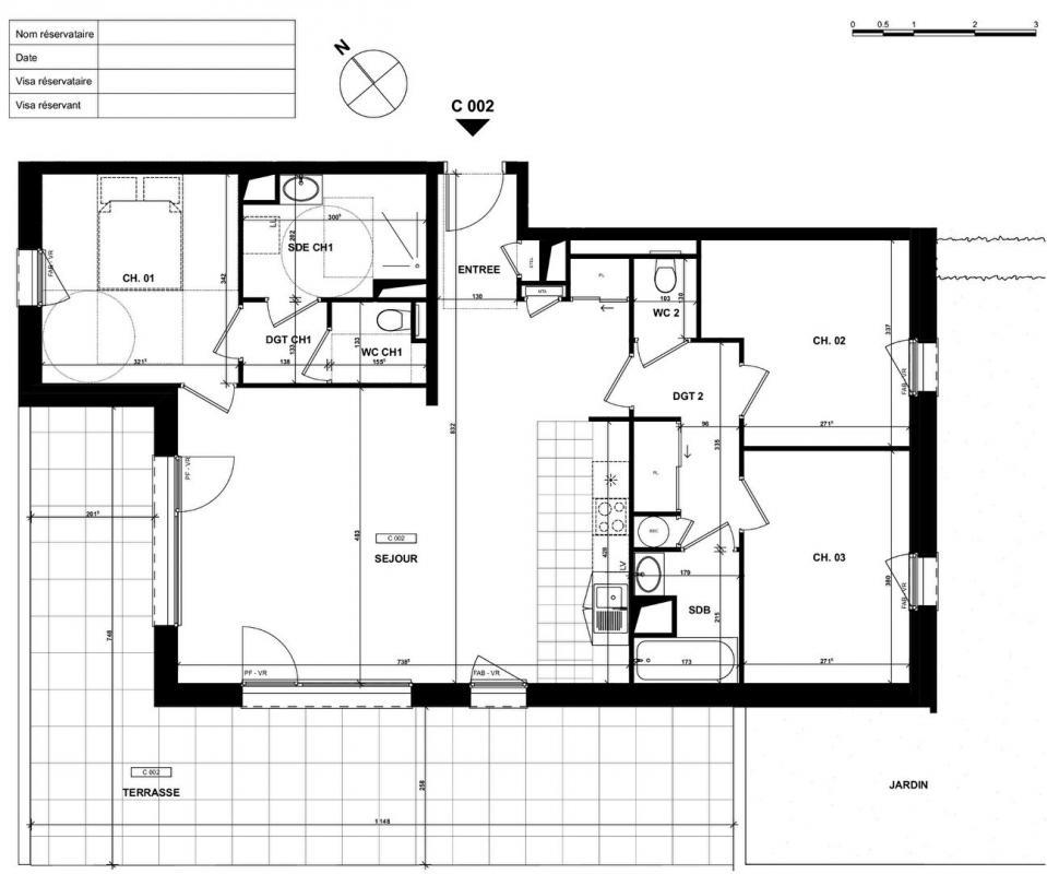 Appartement à vendre, 76m², Lannion