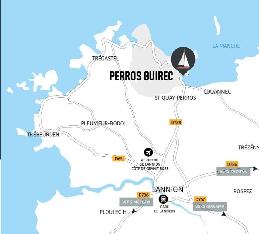 Appartement à vendre, 67m², Perros-Guirec