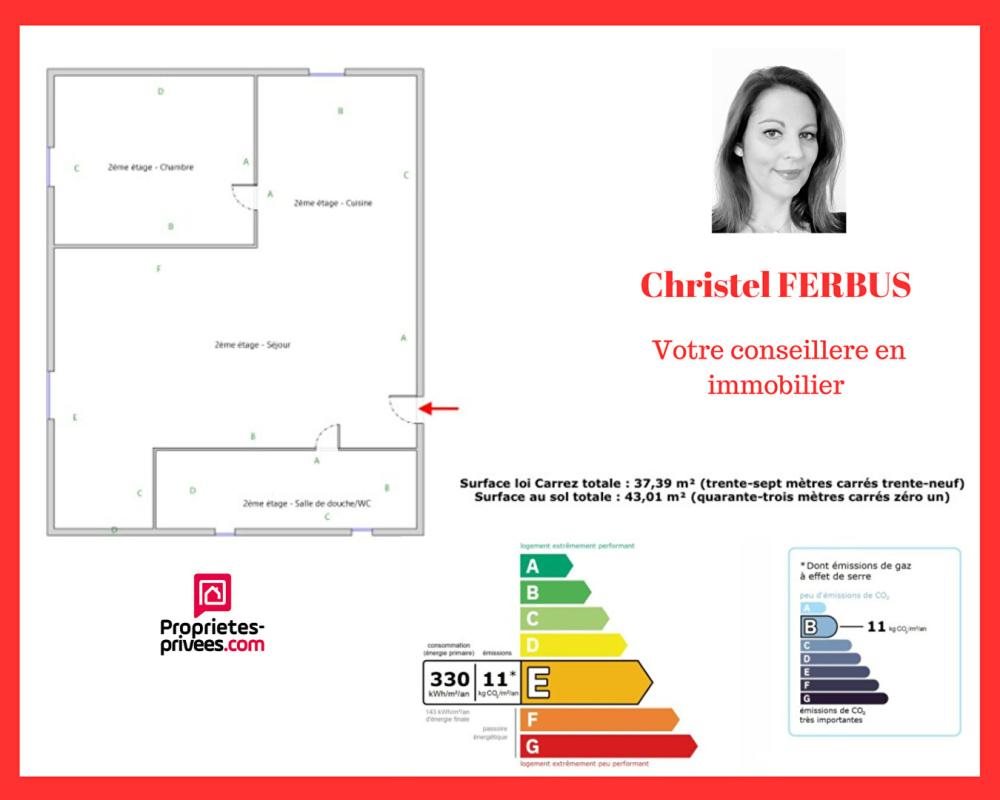 Appartement à vendre, 43m², Saulx-les-Chartreux