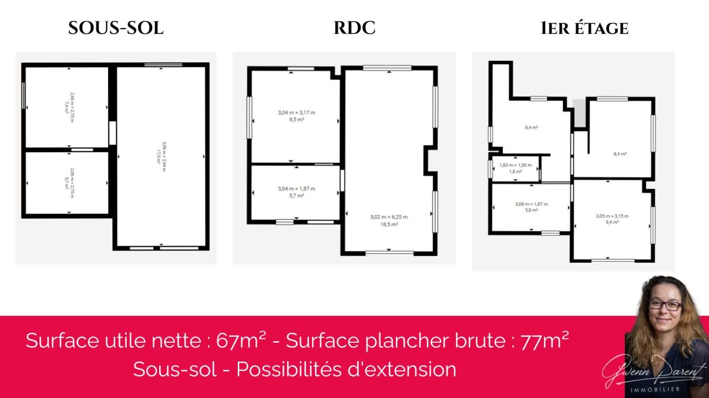 Maison à vendre, 62m², Palaiseau