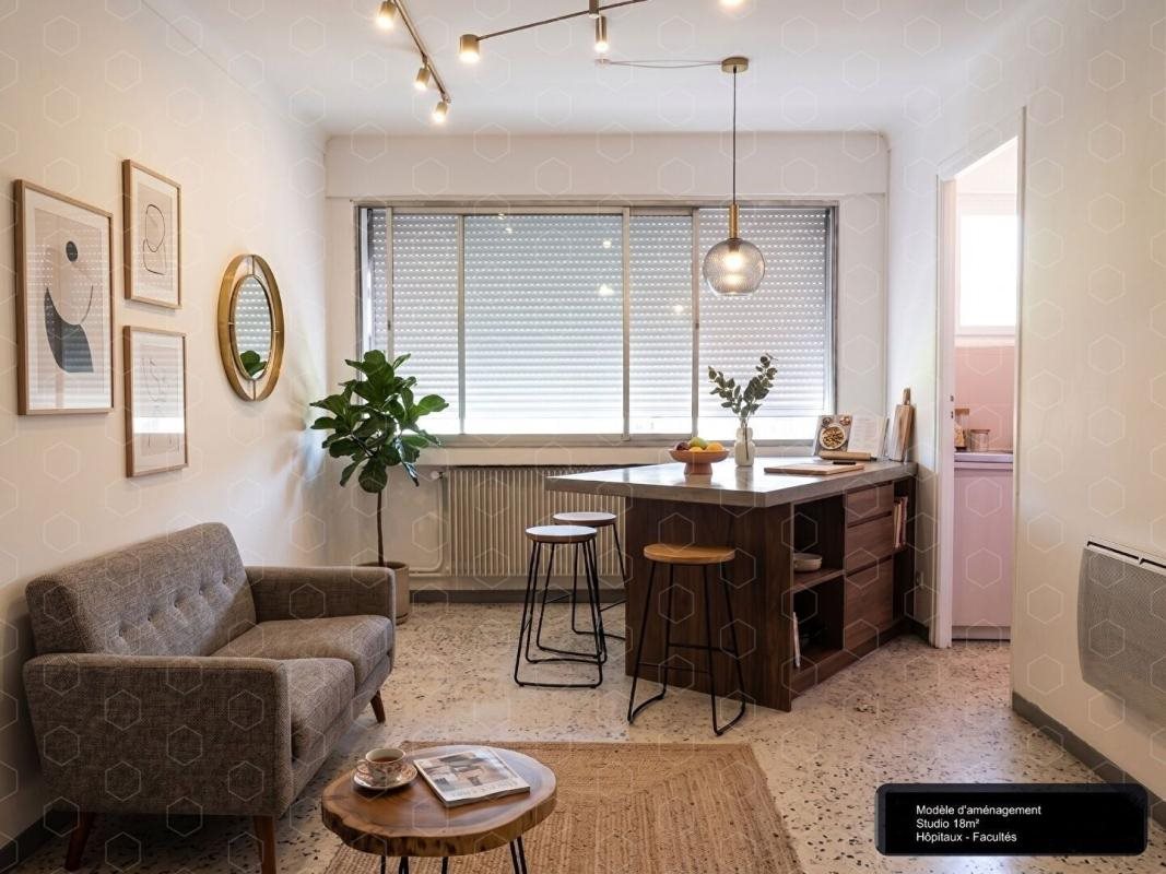 Appartement à vendre, 18m², Montpellier