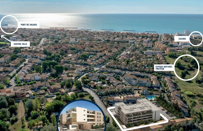 Appartement à vendre, 85m², Valras-Plage