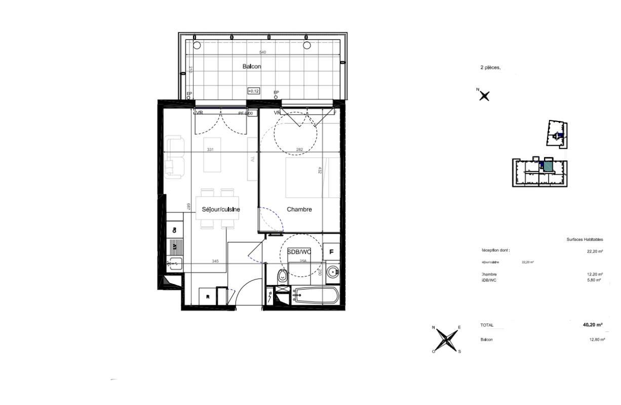 Appartement à vendre, 40m², Sète