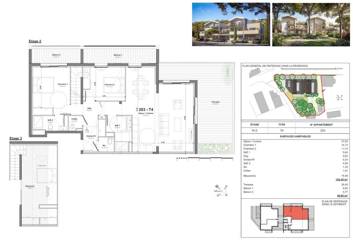 Appartement à vendre, 106m², Leucate