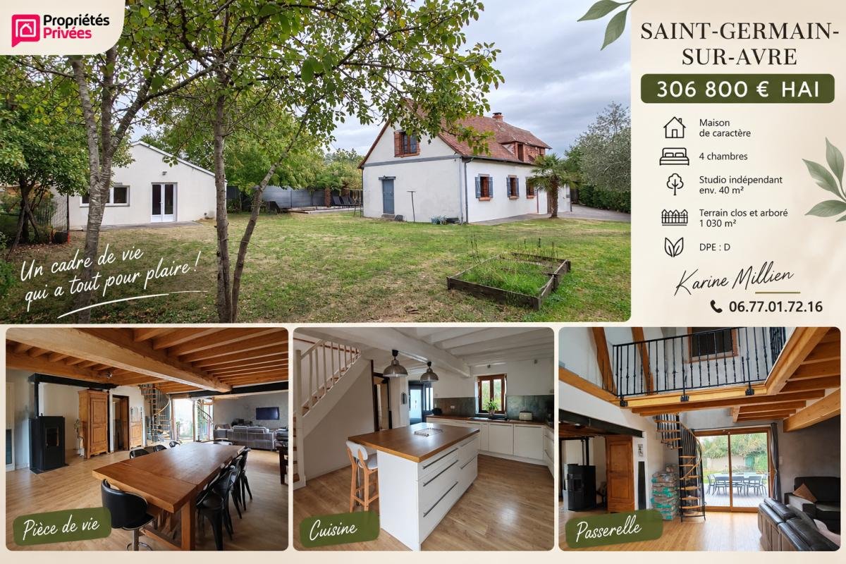 Maison à vendre, 151m², Saint-Germain-sur-Avre