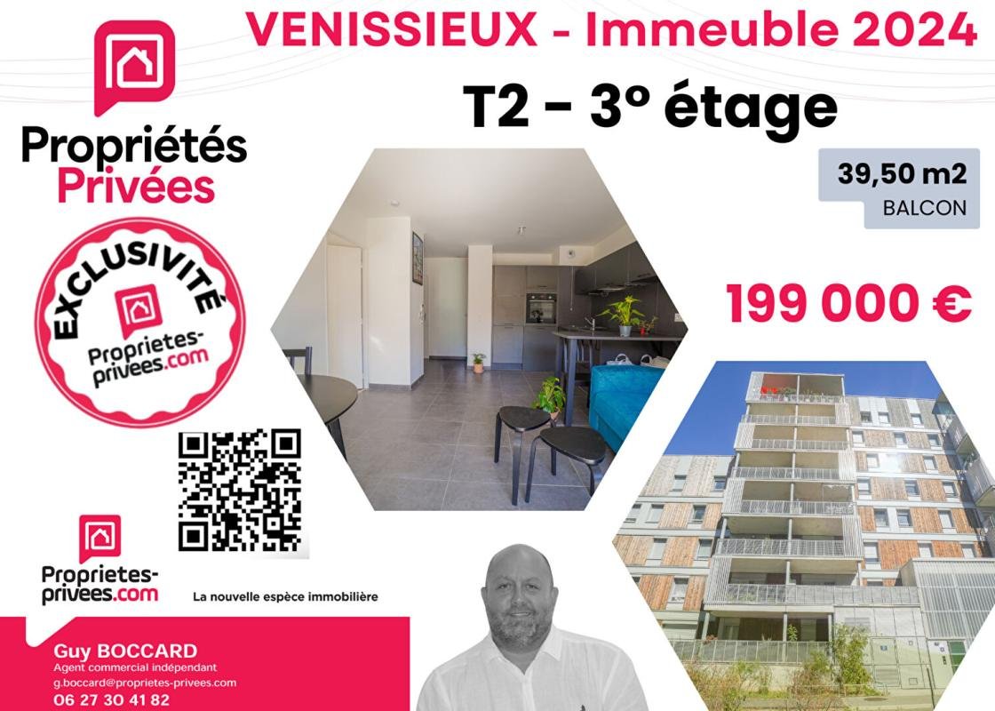 Appartement à vendre, 39m², Vénissieux