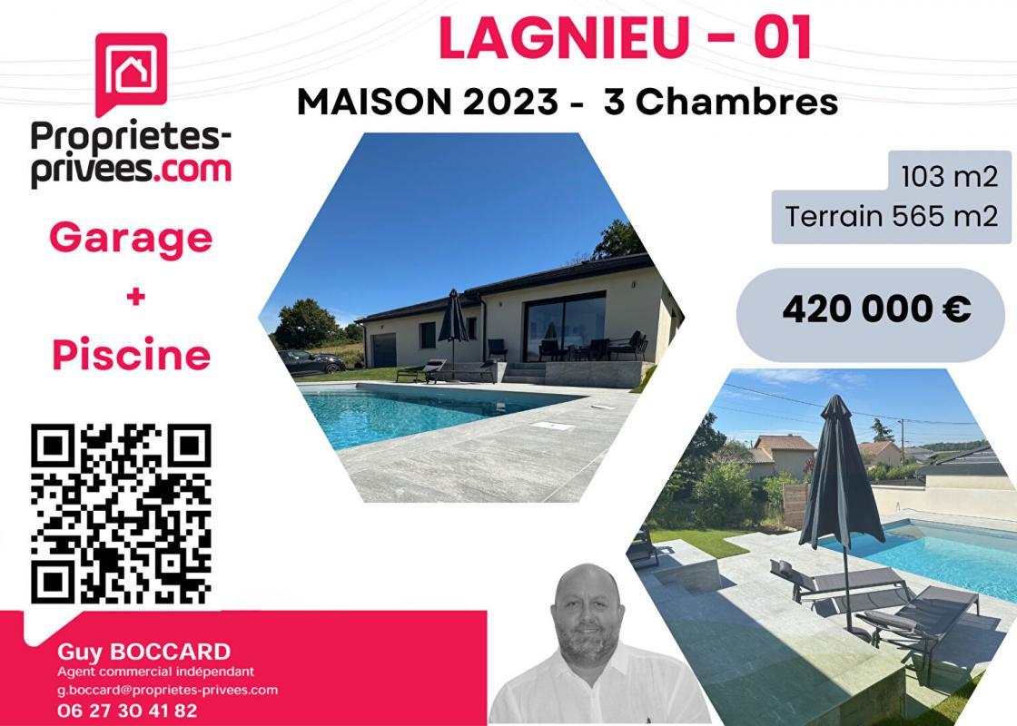 Maison à vendre, 103m², Lagnieu