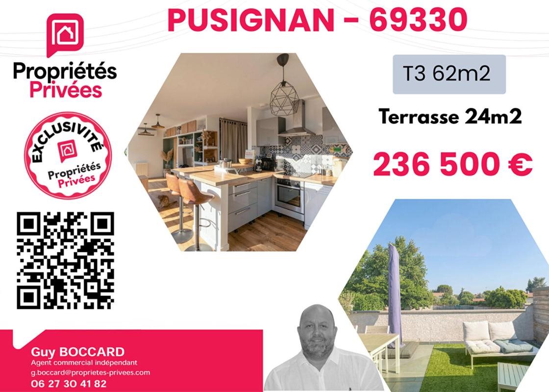 Appartement à vendre, 62m², Pusignan