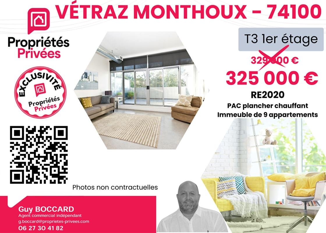 Appartement à vendre, 65m², Vétraz-Monthoux