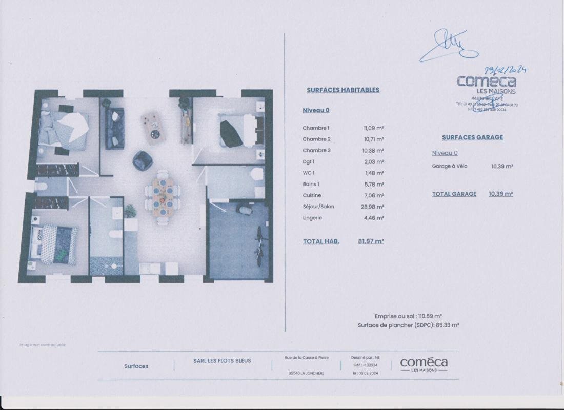 Maison à vendre, 91m², La Jonchère