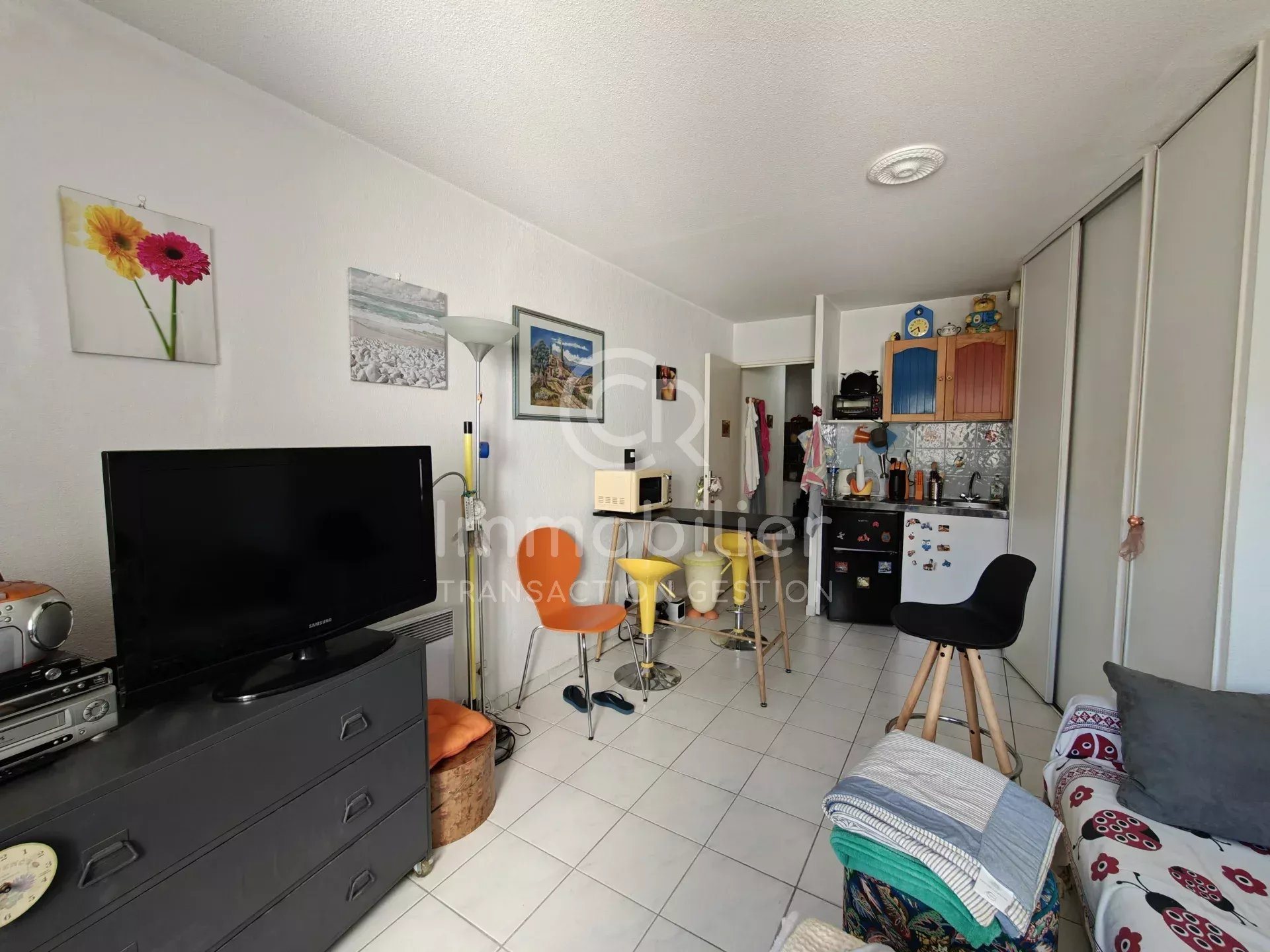 Appartement à vendre, 22m², Cannes-la-Bocca