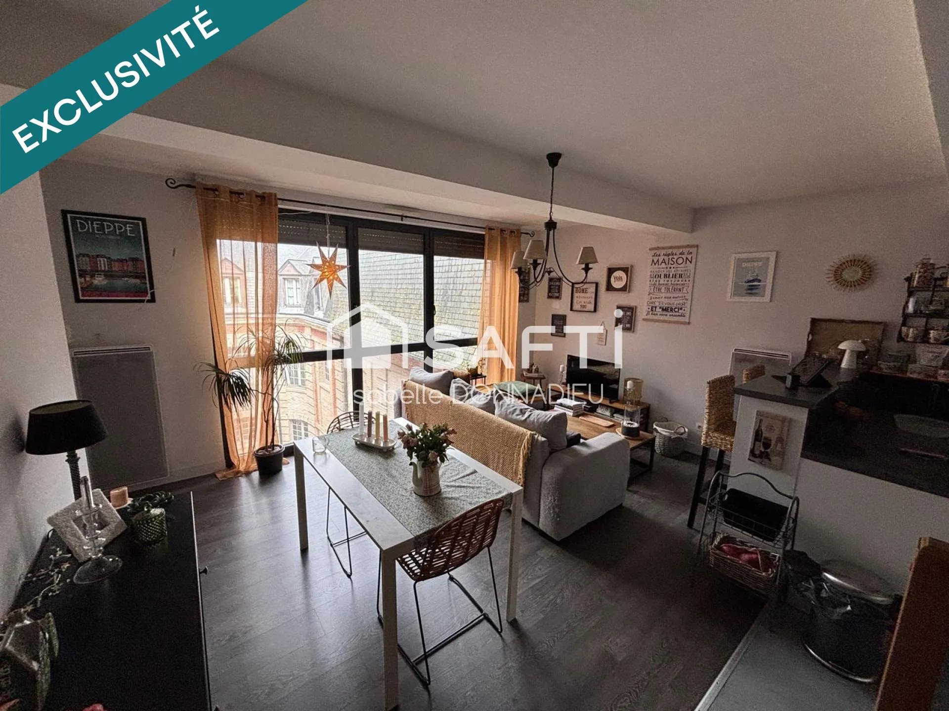 Appartement à vendre, 85m², Dieppe