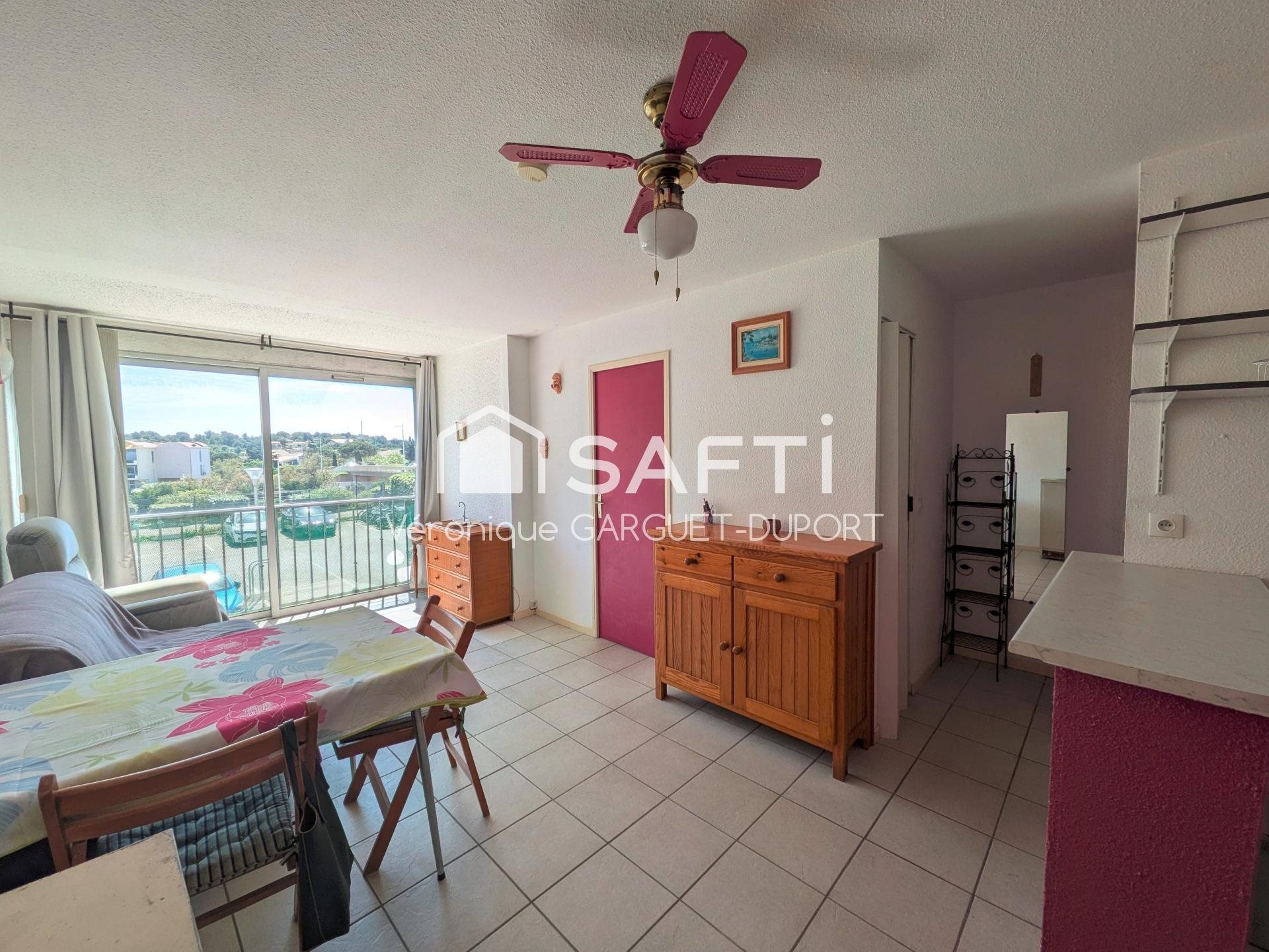 Appartement à vendre, 34m², Gruissan