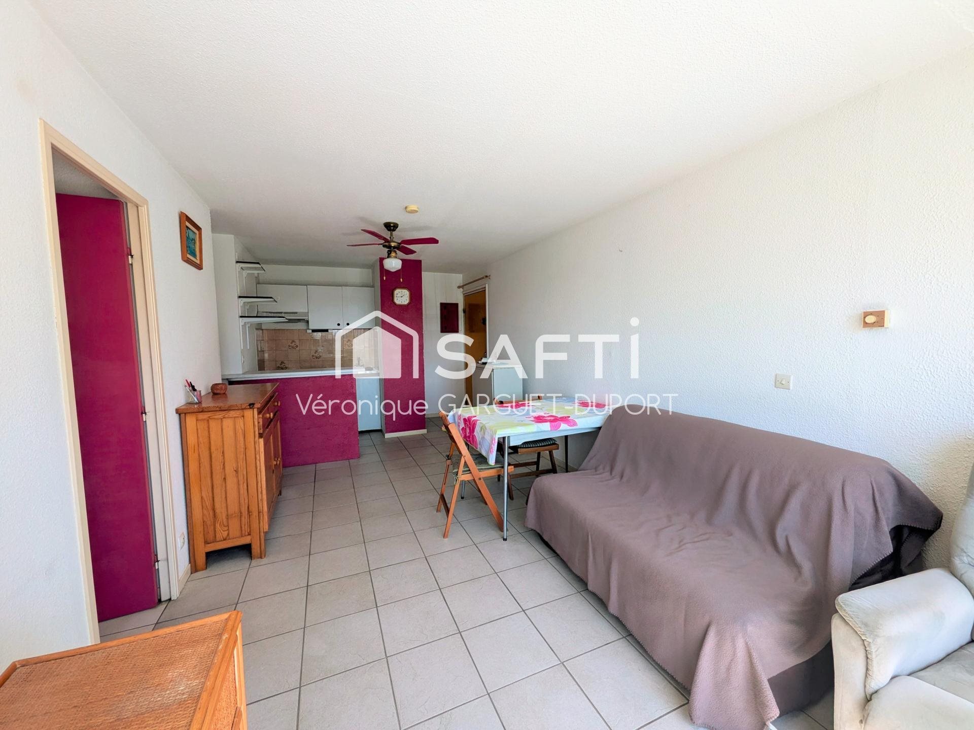 Appartement à vendre, 34m², Gruissan