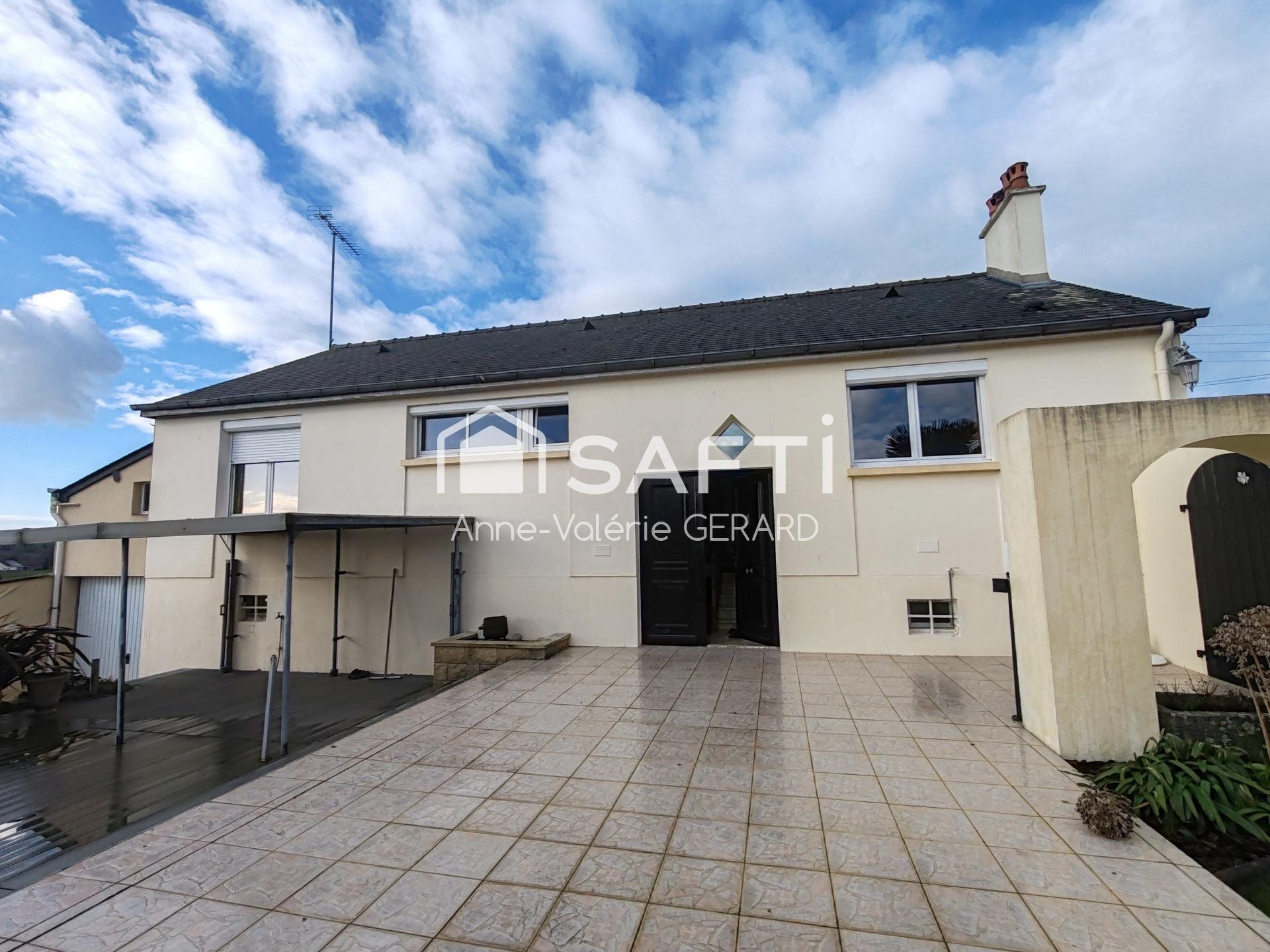 Maison à vendre, 117m², Fougerolles-du-Plessis