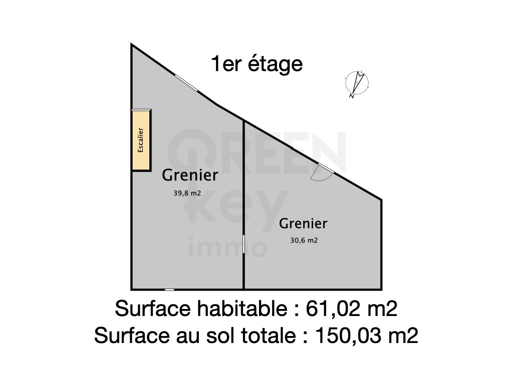 Maison à vendre, 61m², Sougères-en-Puisaye