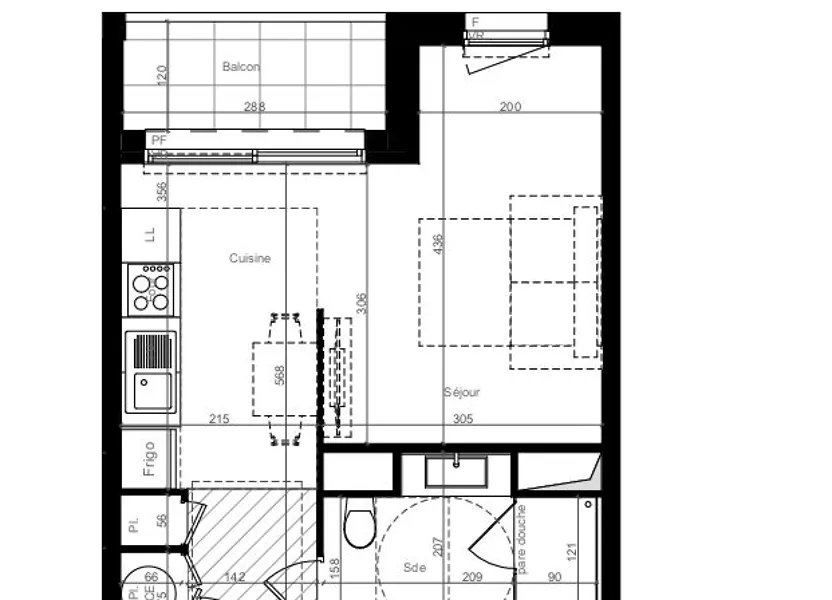 Appartement à vendre, 28m², Gap