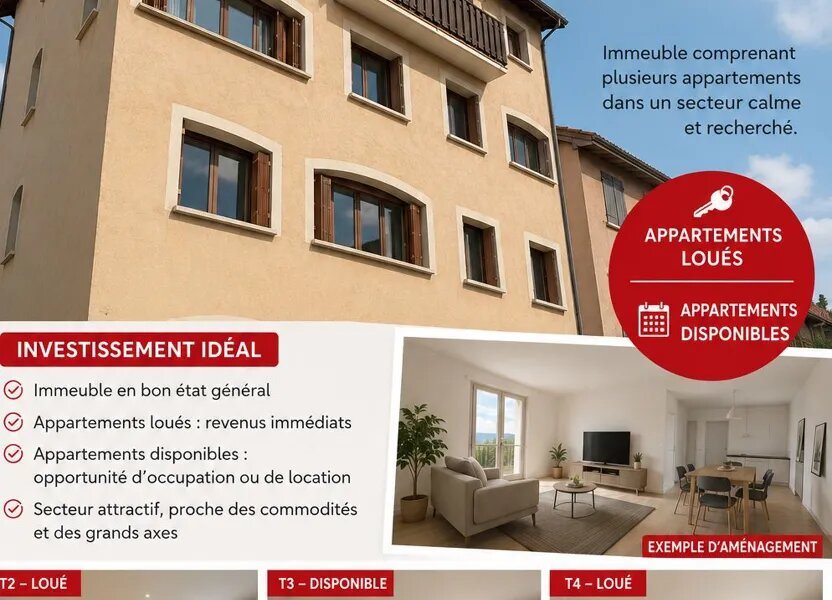 Appartement à vendre, 50m², La Saulce