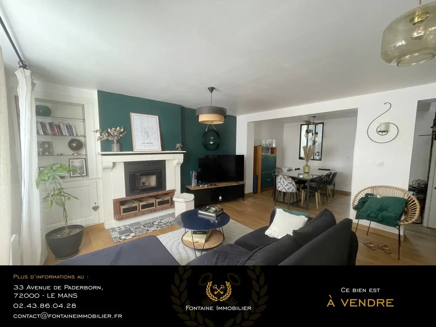 Maison à vendre, 112m², Le Mans