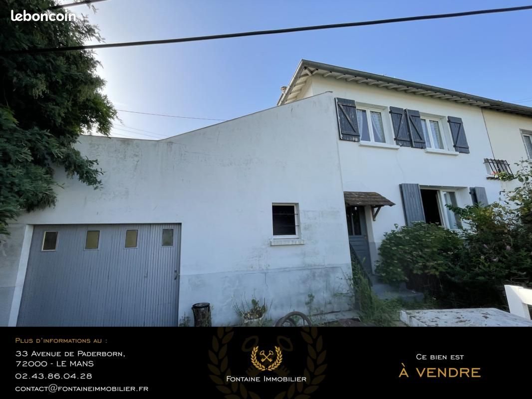 Maison à vendre, 71m², Le Mans