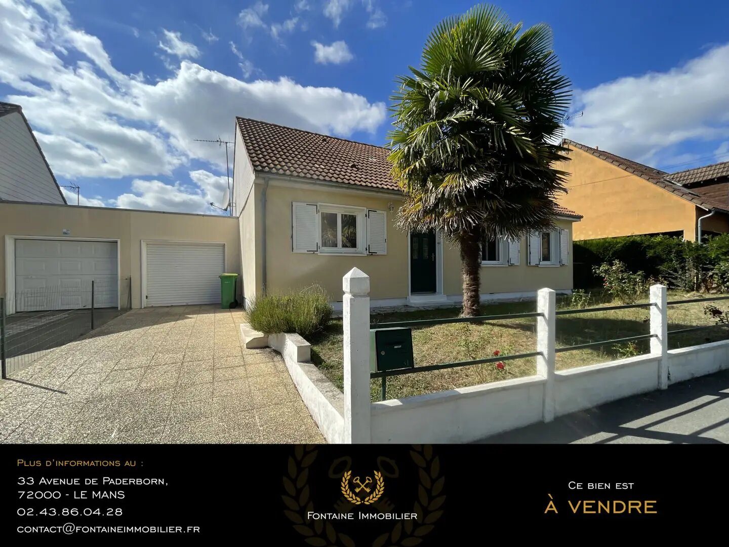 Maison à vendre, 88m², Sargé-lès-le-Mans