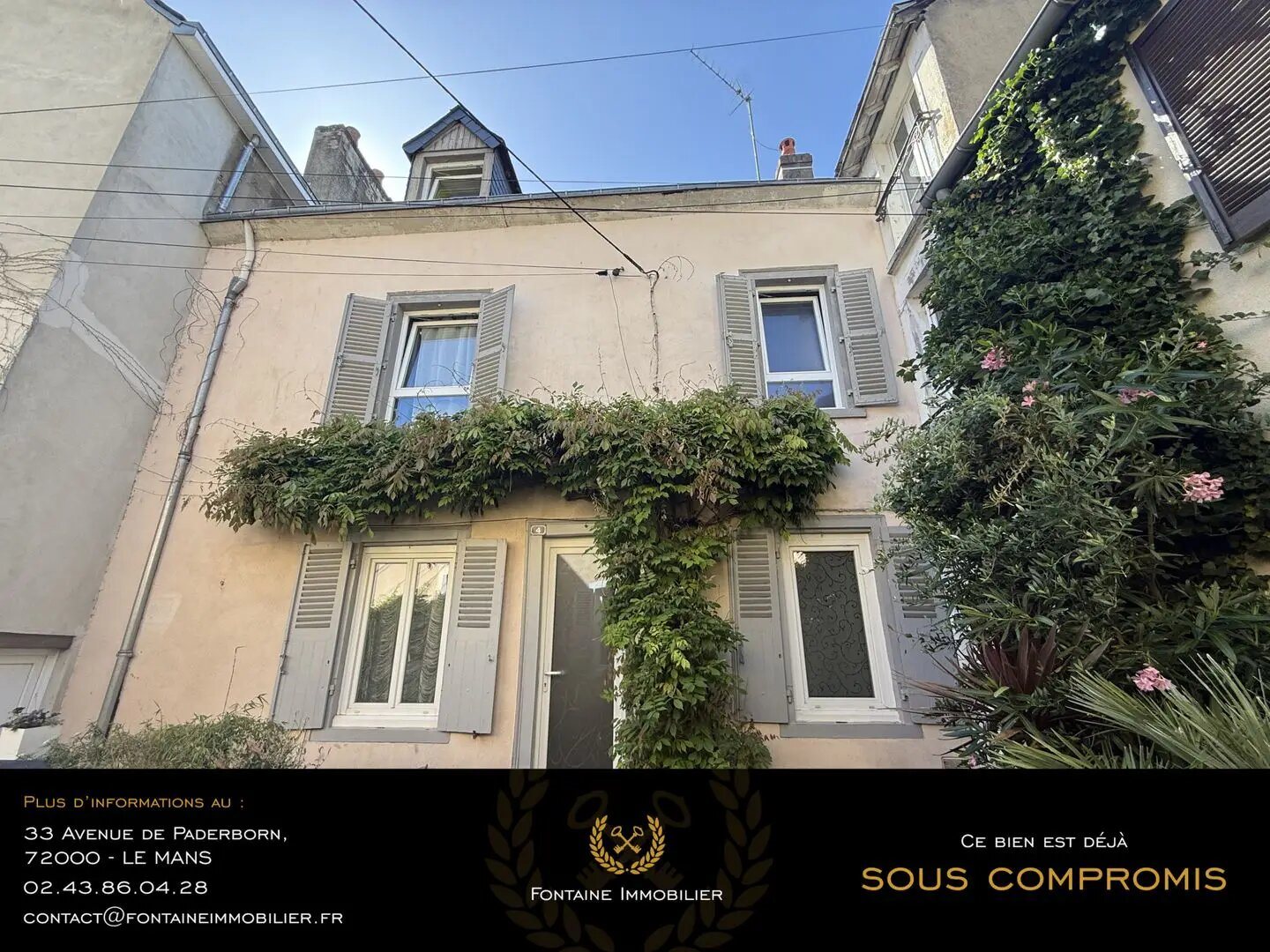 Maison à vendre, 63m², Le Mans