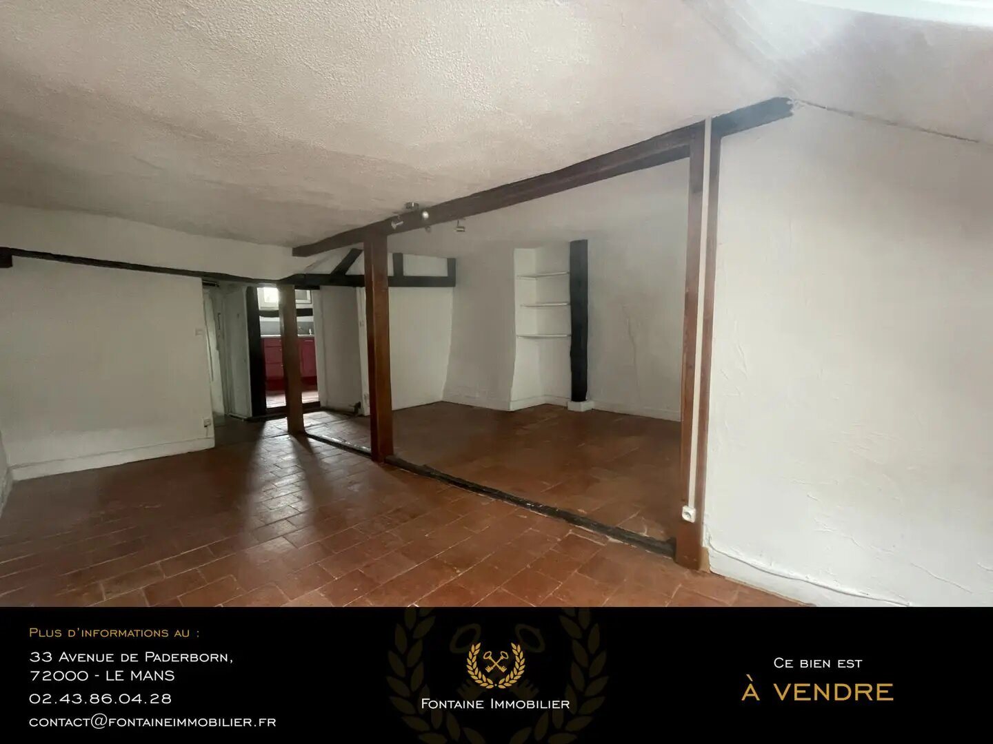 Appartement à vendre, 35m², Le Mans