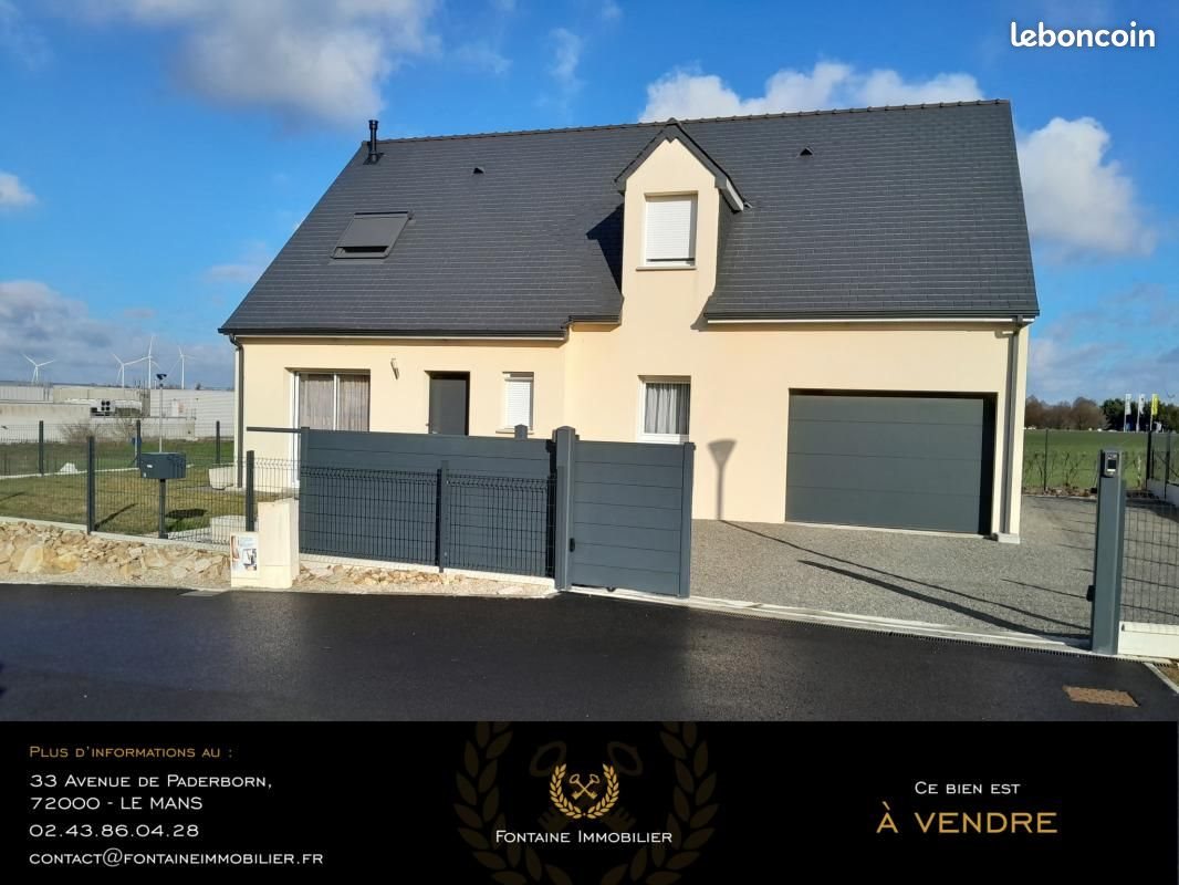 Maison à vendre, 110m², Conlie