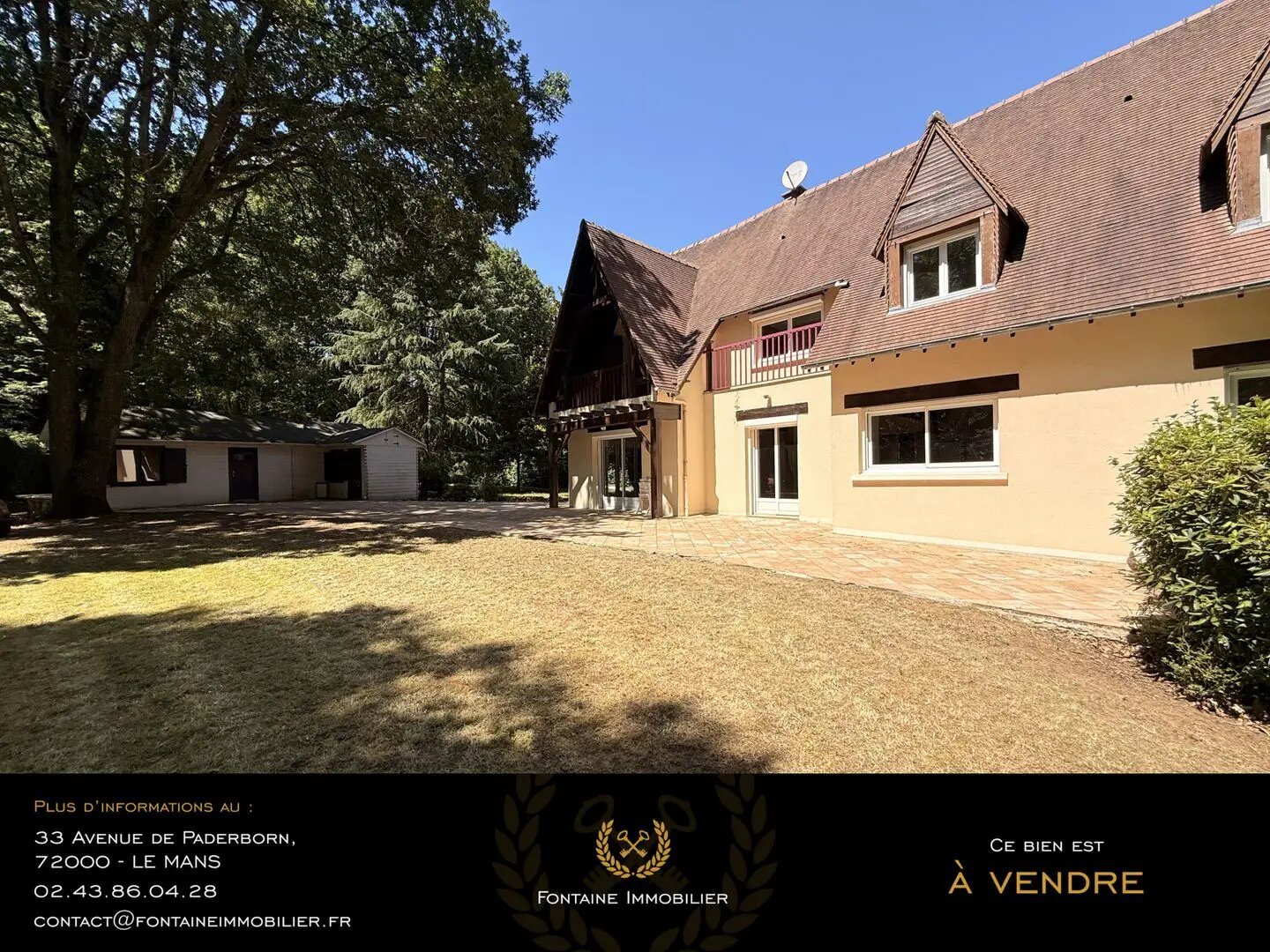 Maison à vendre, 214m², La Bazoge