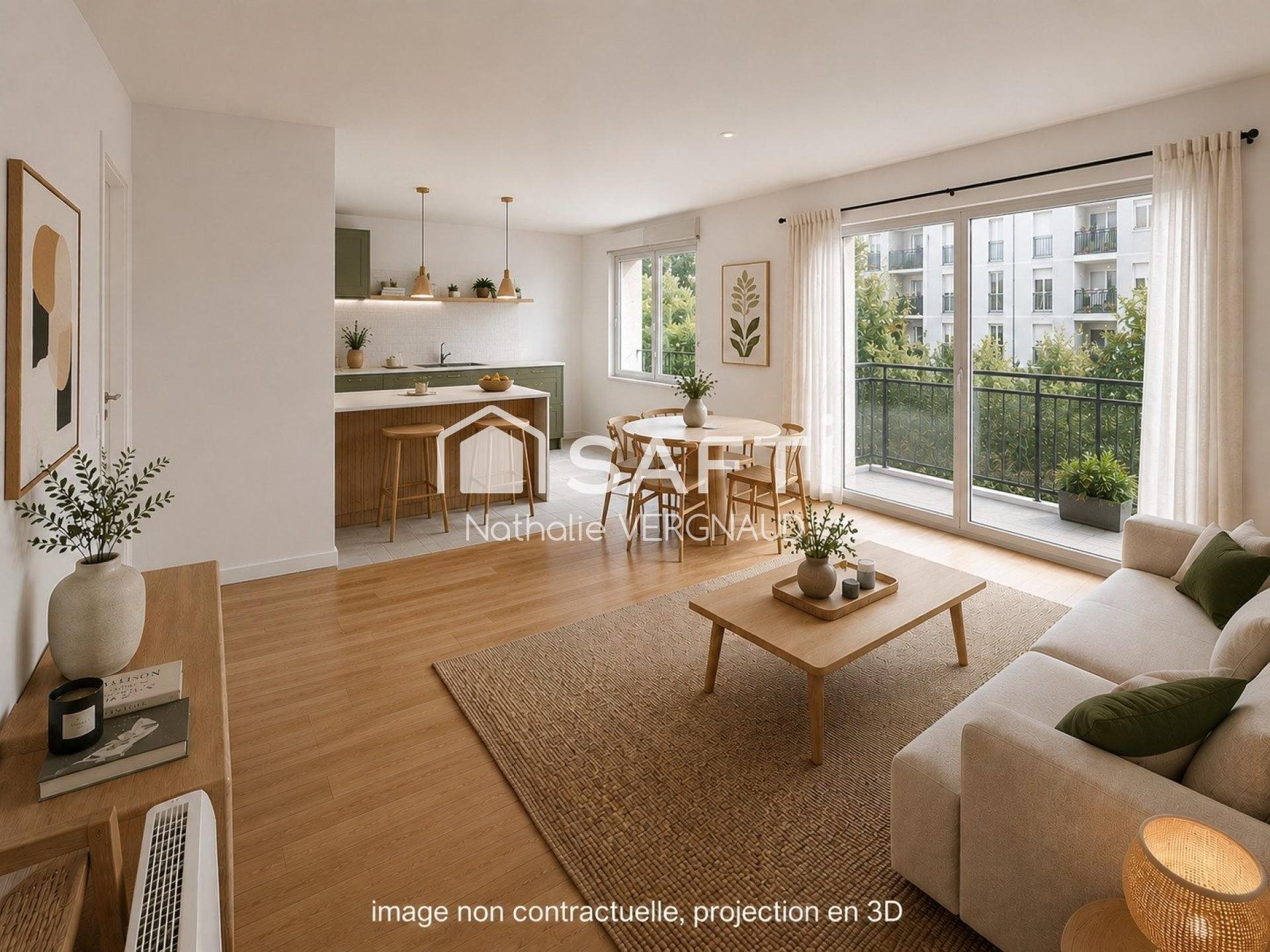 Appartement à vendre, 61m², Vitry-sur-Seine