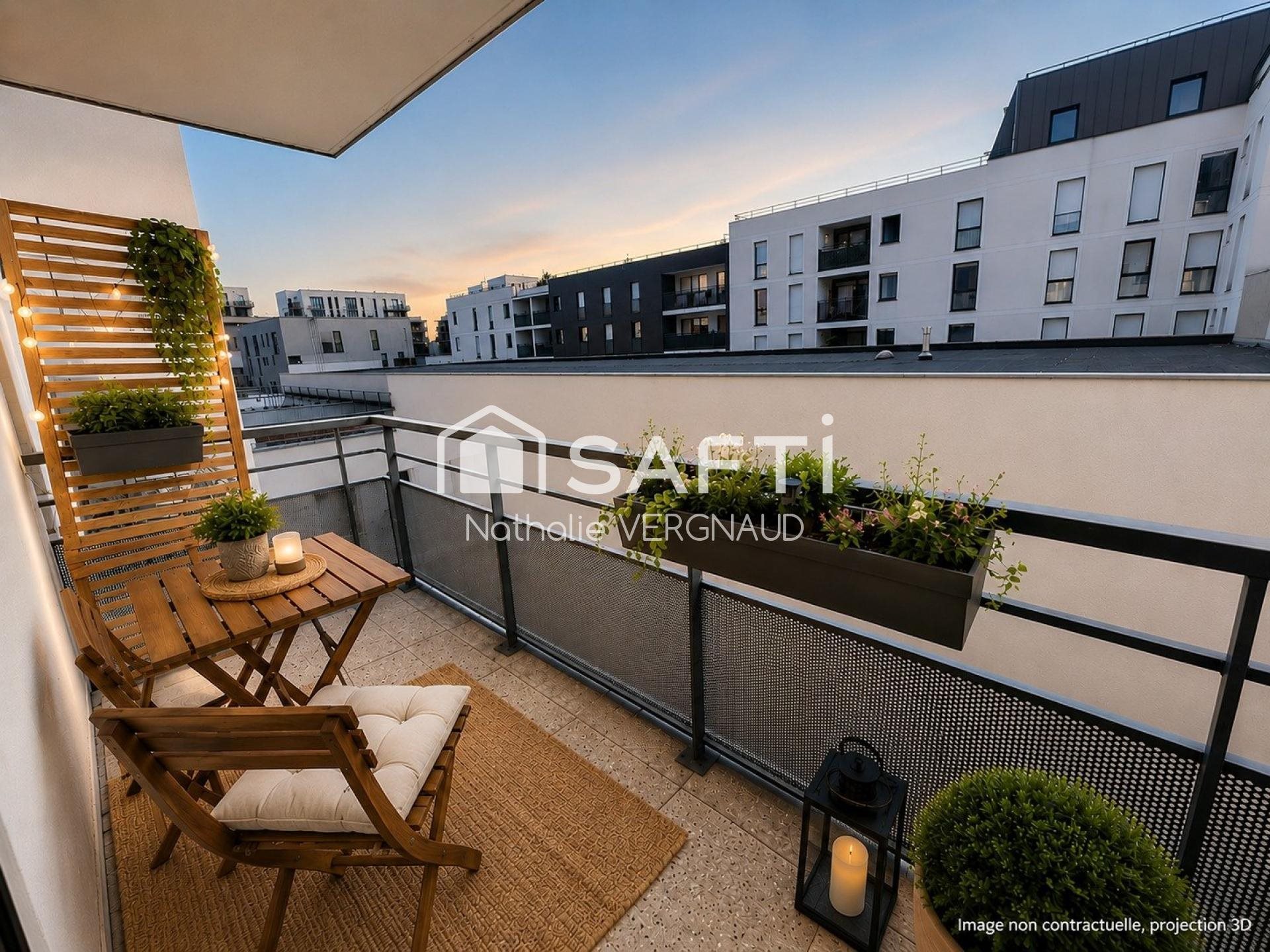 Appartement à vendre, 61m², Vitry-sur-Seine