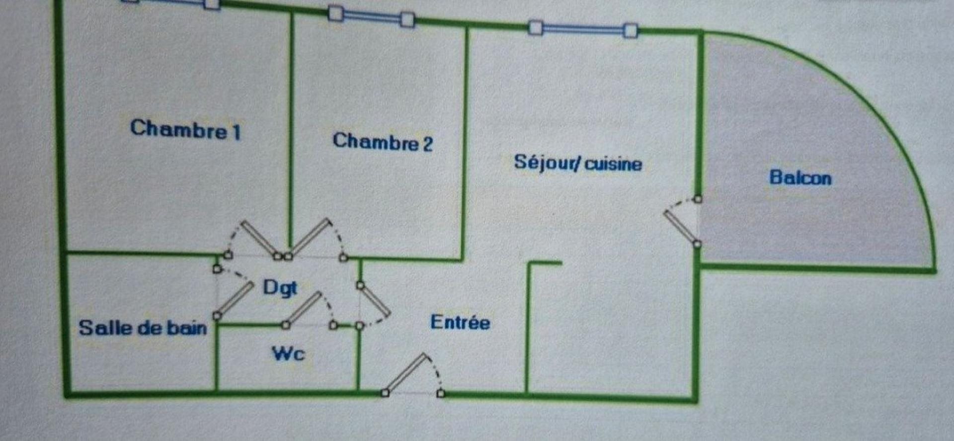 Appartement à vendre, 59m², Toulouse