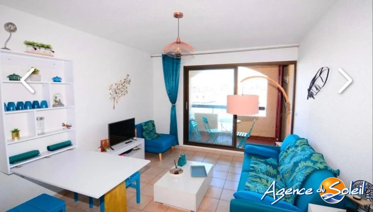 Appartement à vendre, 23m², Le Barcarès
