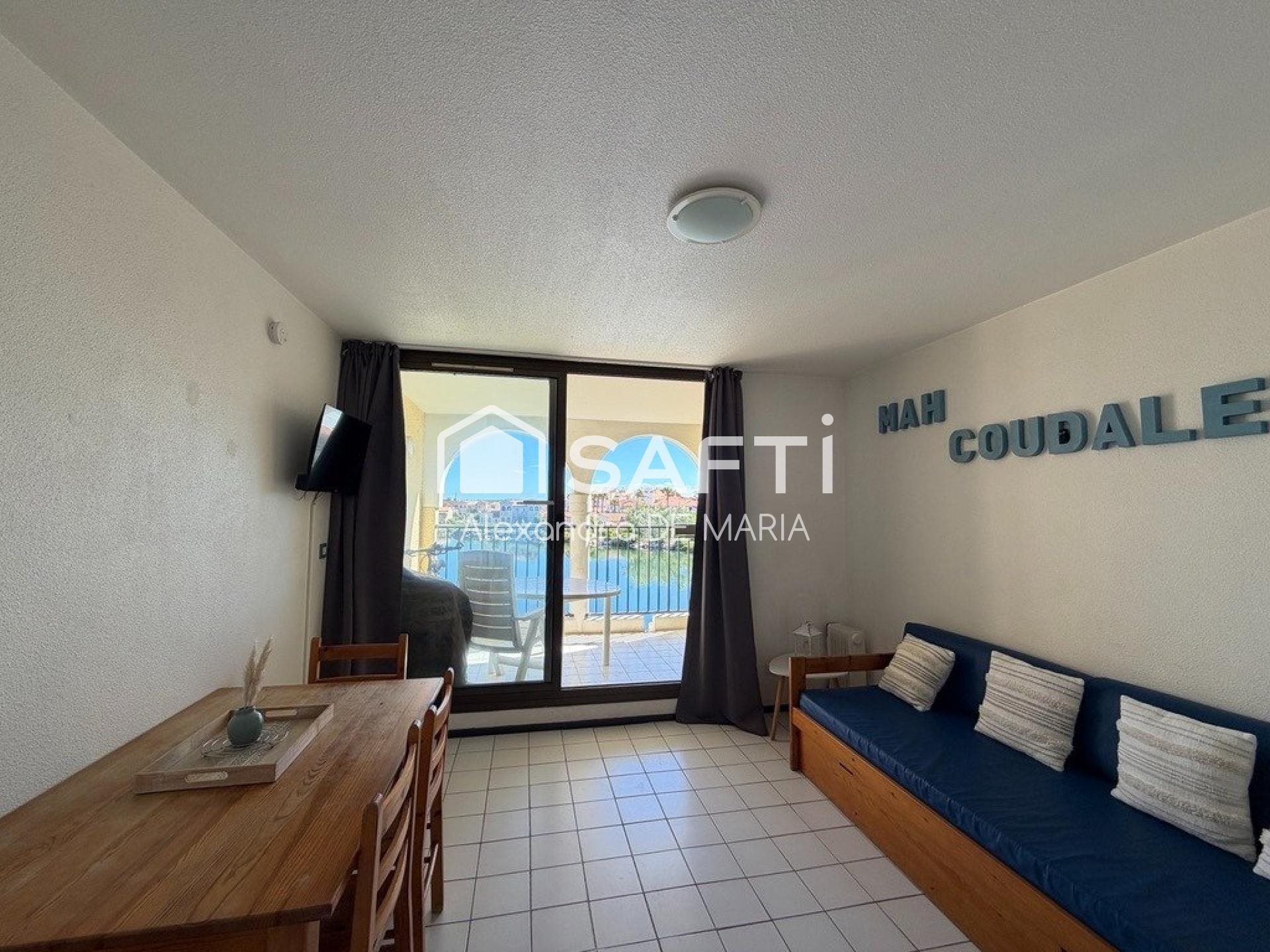 Appartement à vendre, 32m², Le Barcarès