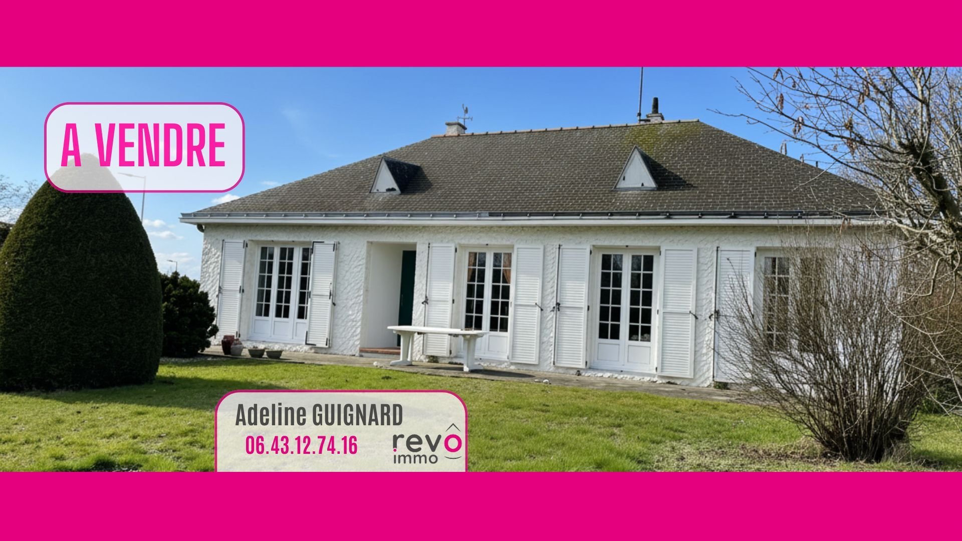 Maison à vendre, 107m², Chemillé