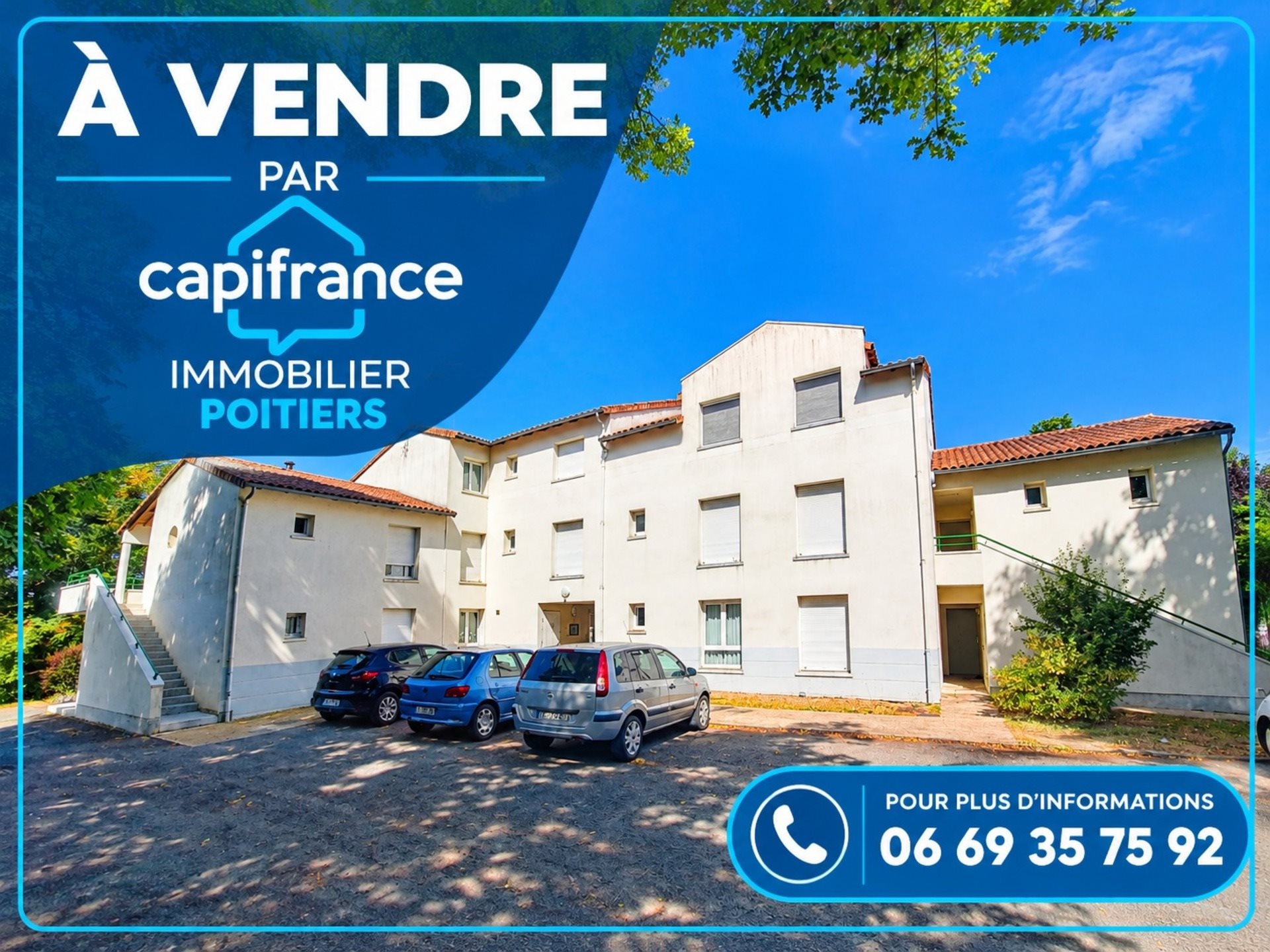 Appartement à vendre, 21m², Poitiers