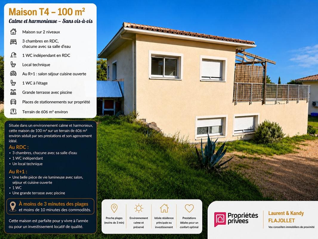 Maison à vendre, 100m², Lecci