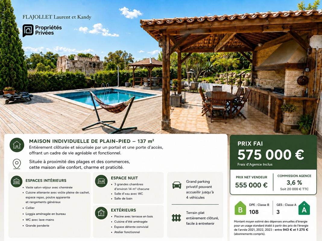 Maison à vendre, 137m², Sainte-Lucie de Porto-Vecchio
