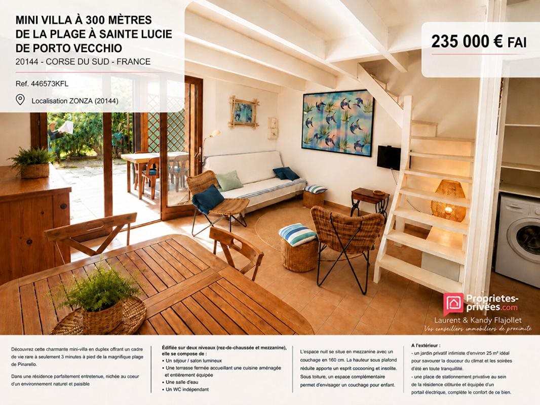 Maison à vendre, 35m², Sainte-Lucie de Porto-Vecchio