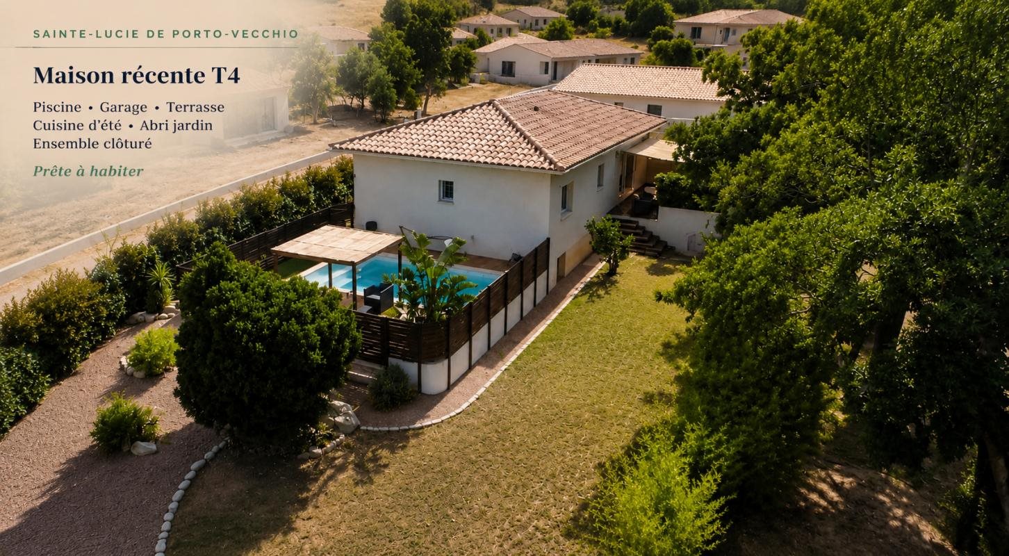 Maison à vendre, 90m², Sainte-Lucie de Porto-Vecchio