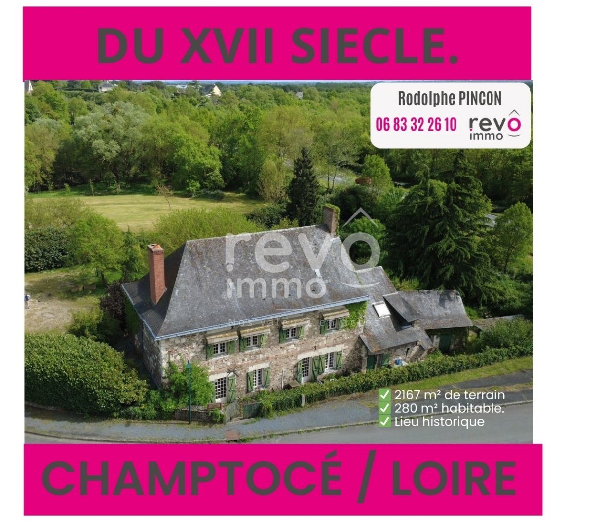 Maison à vendre, 280m², Champtocé-sur-Loire