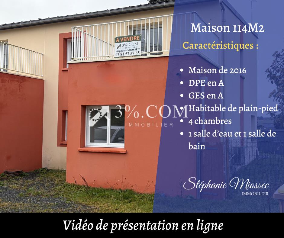 Maison à vendre, 114m², Ploufragan