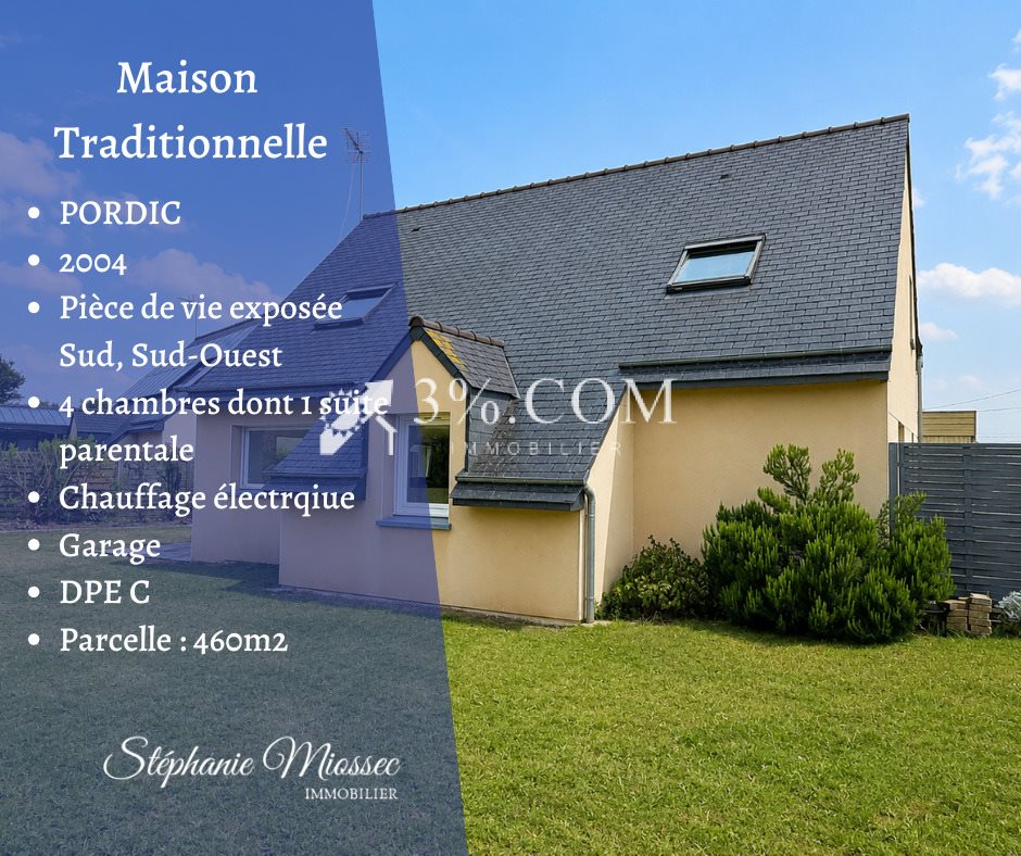 Maison à vendre, 107m², Pordic