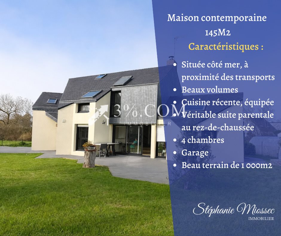 Maison à vendre, 145m², Pordic
