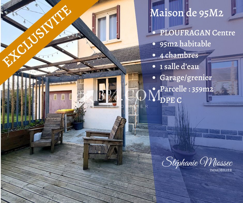 Maison à vendre, 95m², Ploufragan