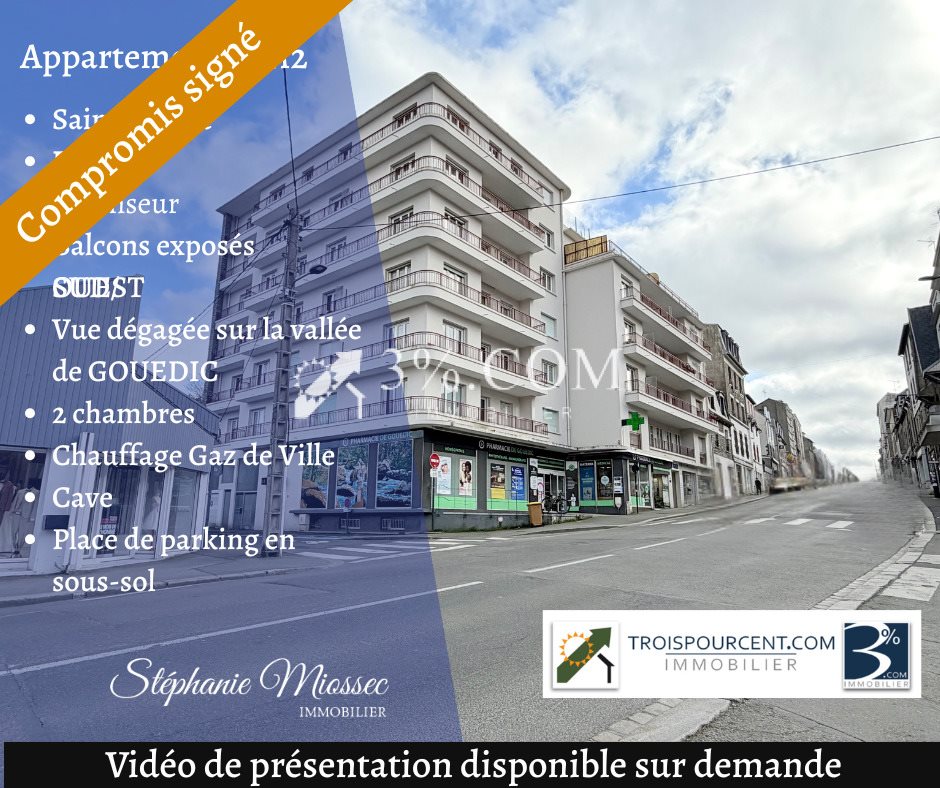 Appartement à vendre, 69m², Saint-Brieuc