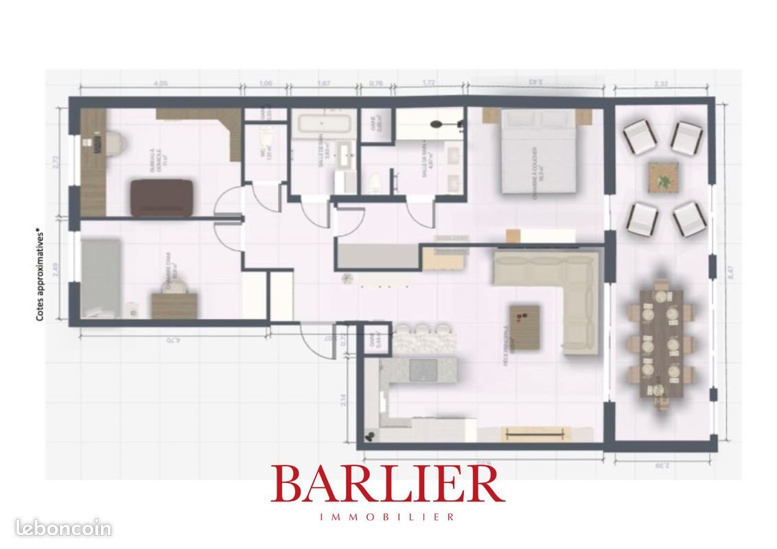 Appartement à vendre, 104m², Strasbourg