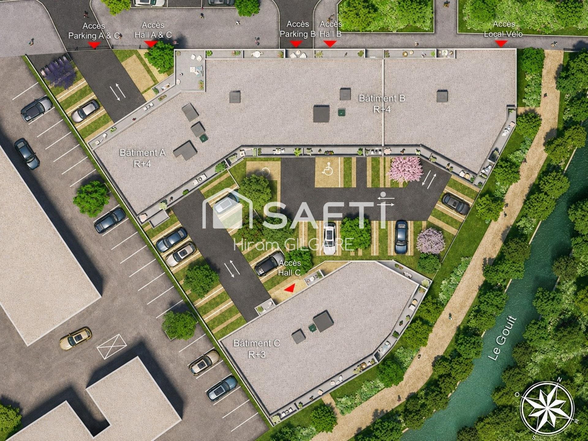 Appartement à vendre, 84m², Gonesse