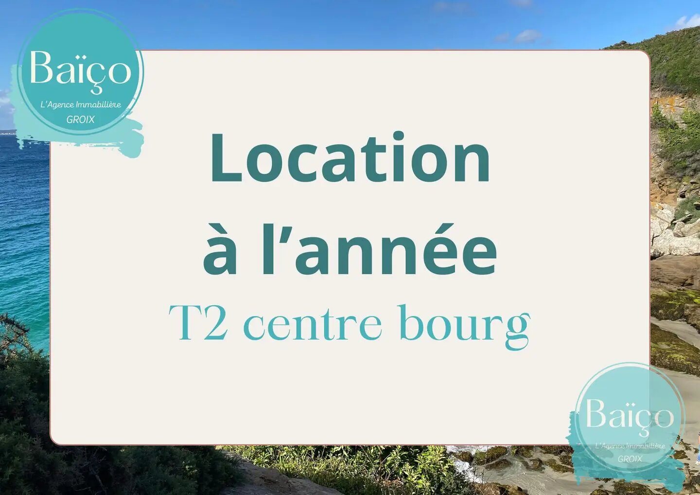 Appartement à louer, 39m², Groix