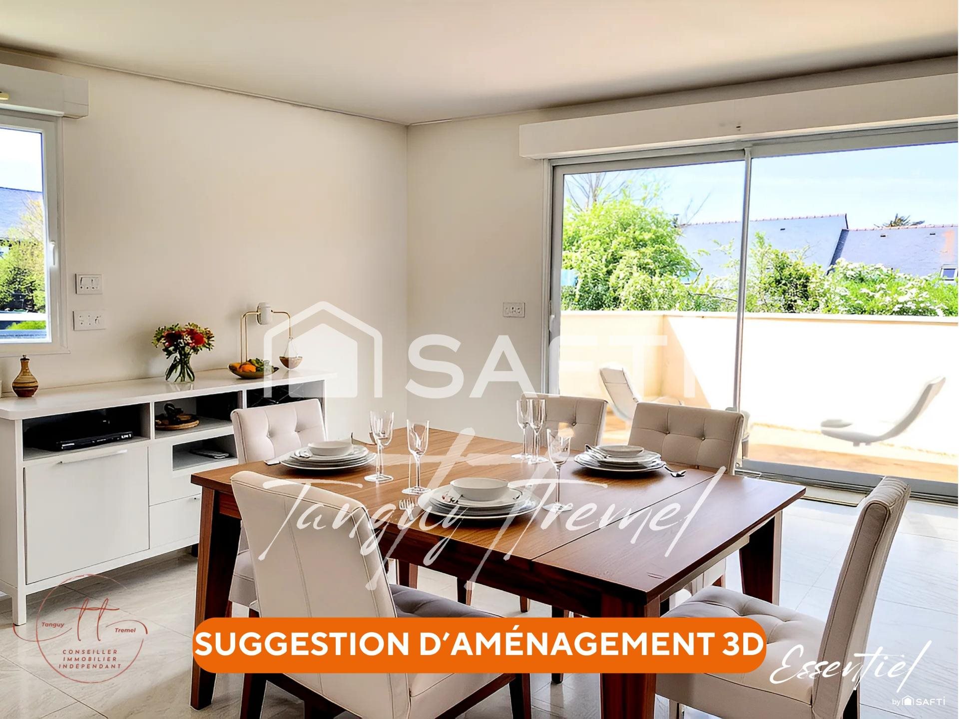 Appartement à vendre, 66m², Ploemeur